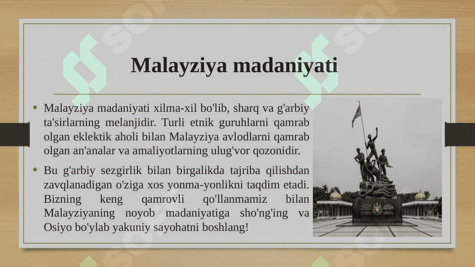 Malayziya madaniyati 3