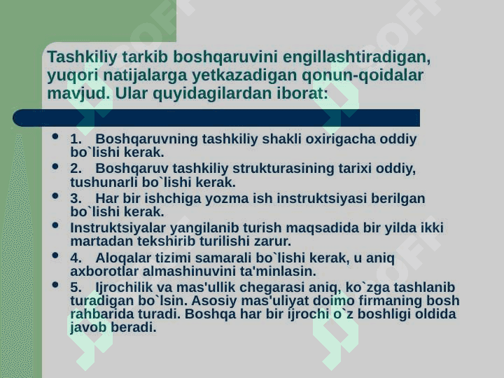 Marketingni rejalashtirish 8