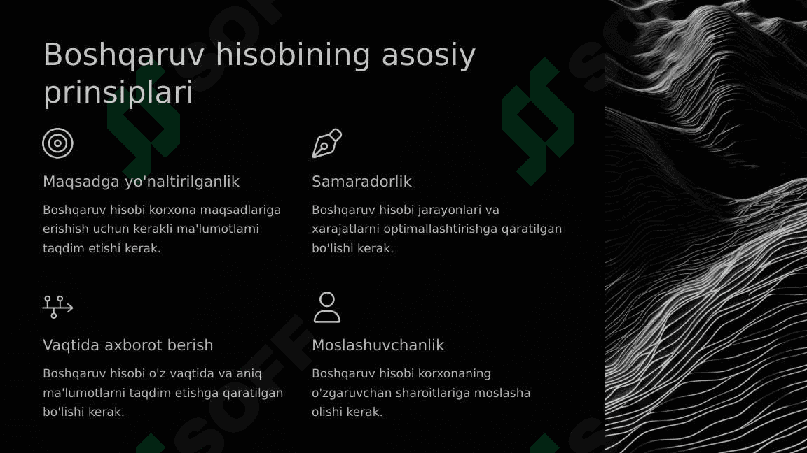 Boshqaruv hisobining nazariy asoslari 6