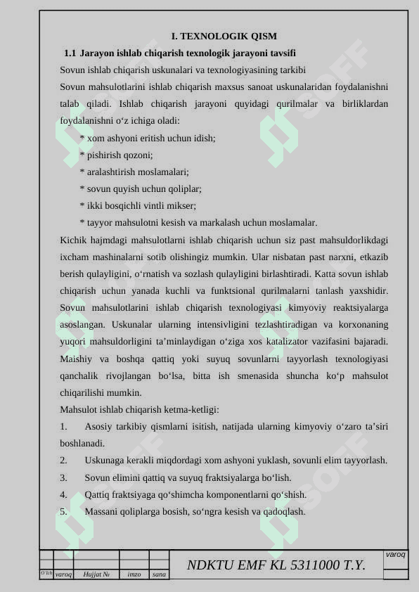 Sovun ishlab chiqarish jarayonini avtomatlashtirish 5