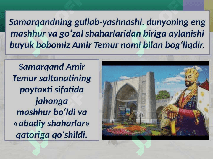 O'zbekistonning qadimiy shaharlari 4