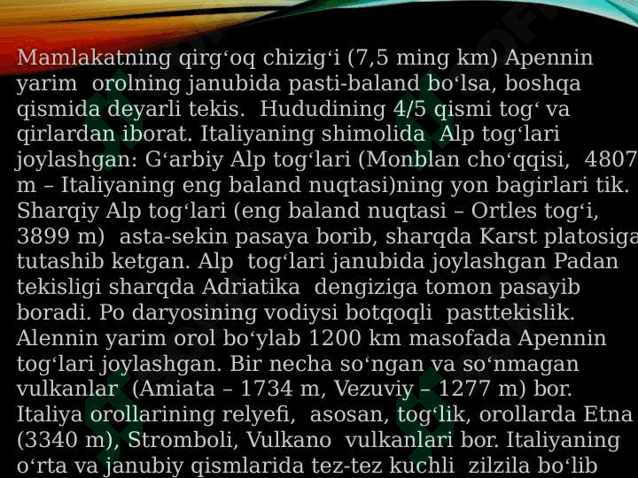 Italiya haqida pptx 7
