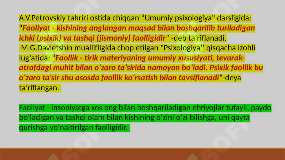 Umumiy psixologiya 5