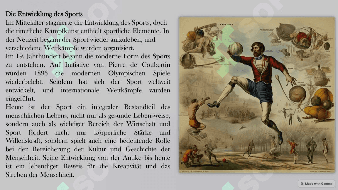Sport und seine Geschichte 4