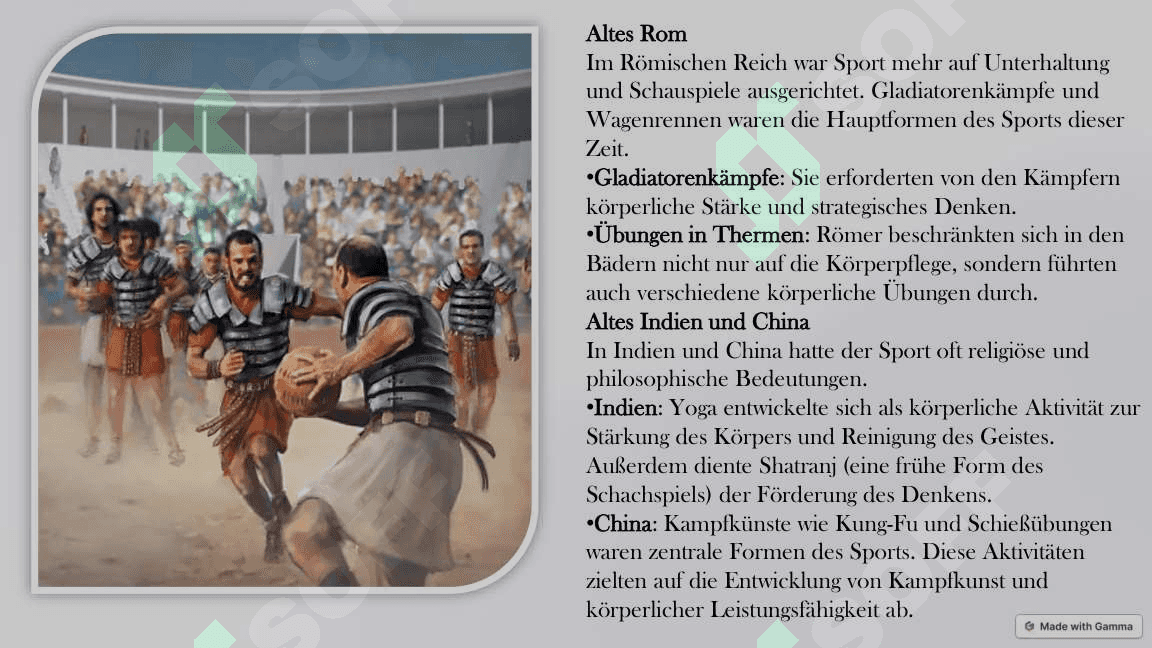 Sport und seine Geschichte 7