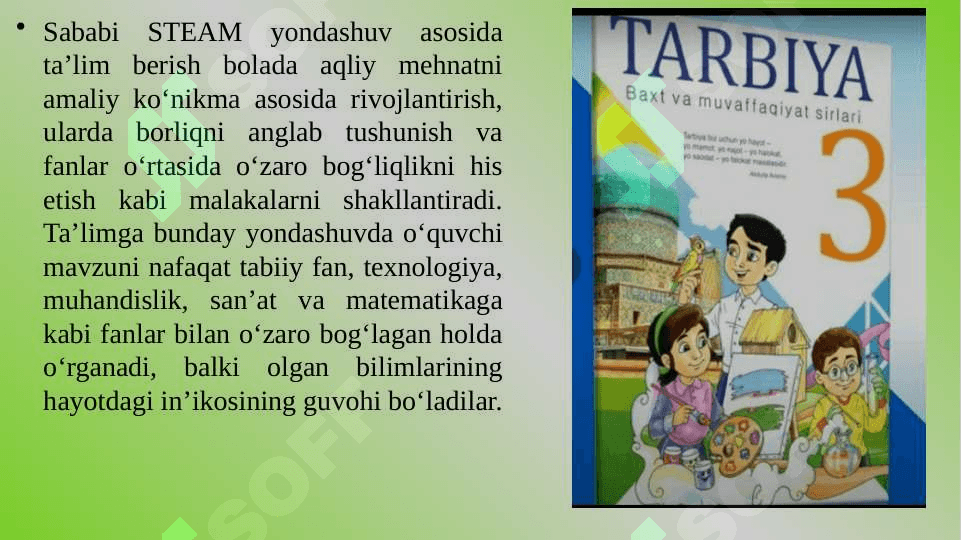 Umumta'lim maktabi  Tarbiya darsliklarining tahlil qilish 7