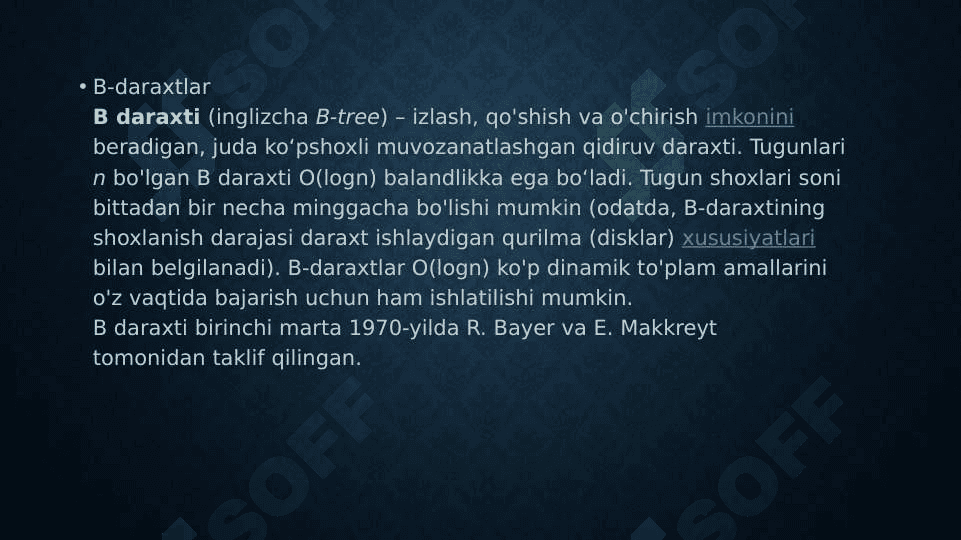 AVL daraxt usuli. 4