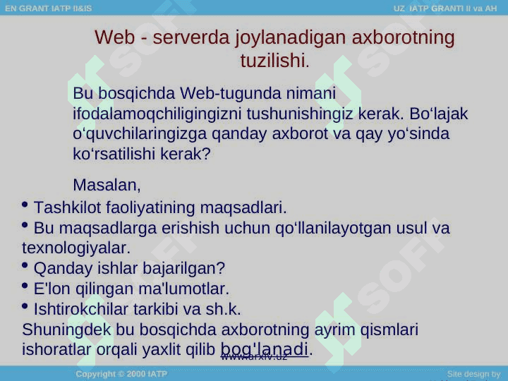 Online kurs platformasi uchun veb sayt yaratish 4