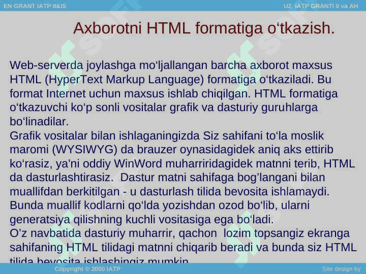 Online kurs platformasi uchun veb sayt yaratish 5