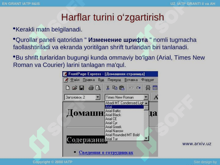 Online kurs platformasi uchun veb sayt yaratish 8
