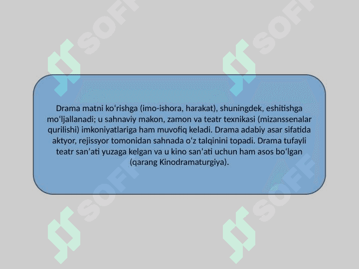 DRAMA JANRI 5