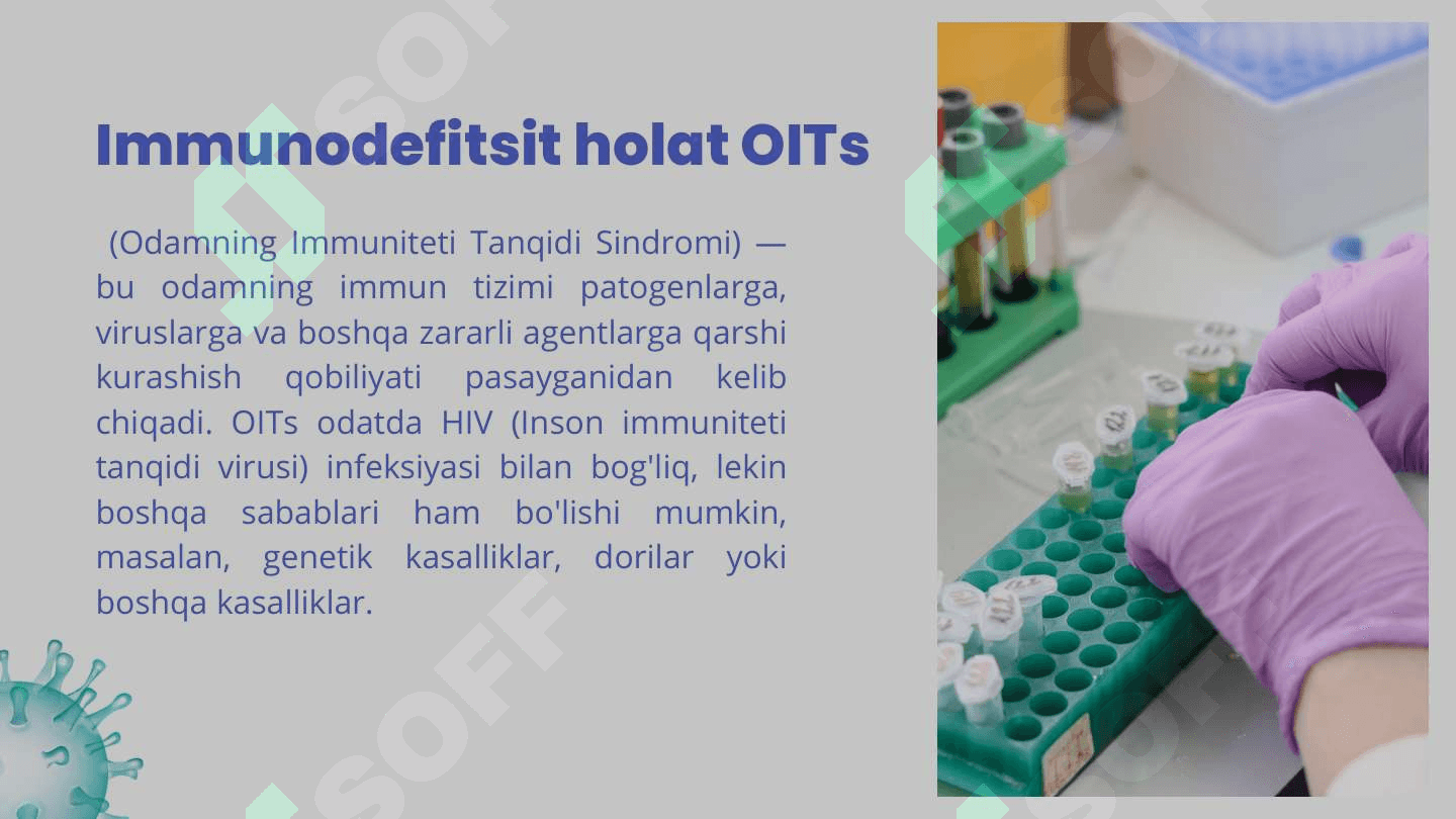 Immunodefitsit holat OITS 3