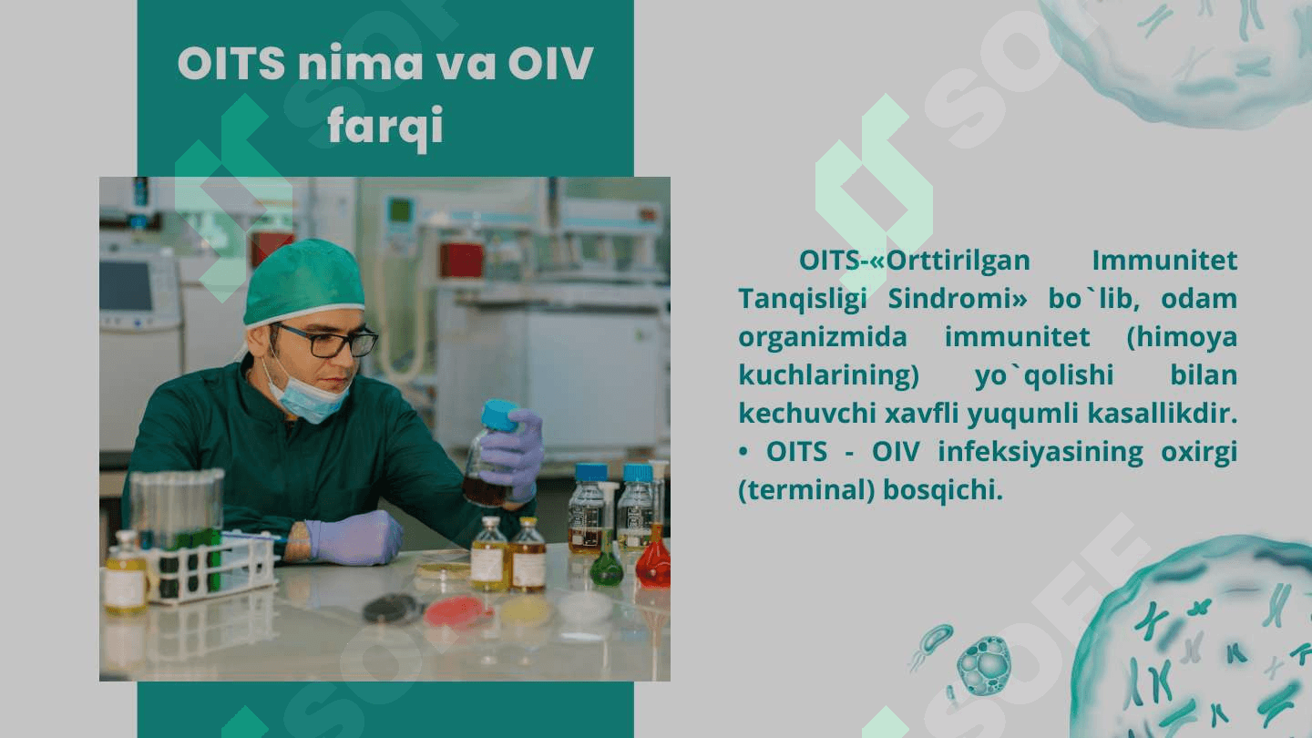 Immunodefitsit holat OITS 4