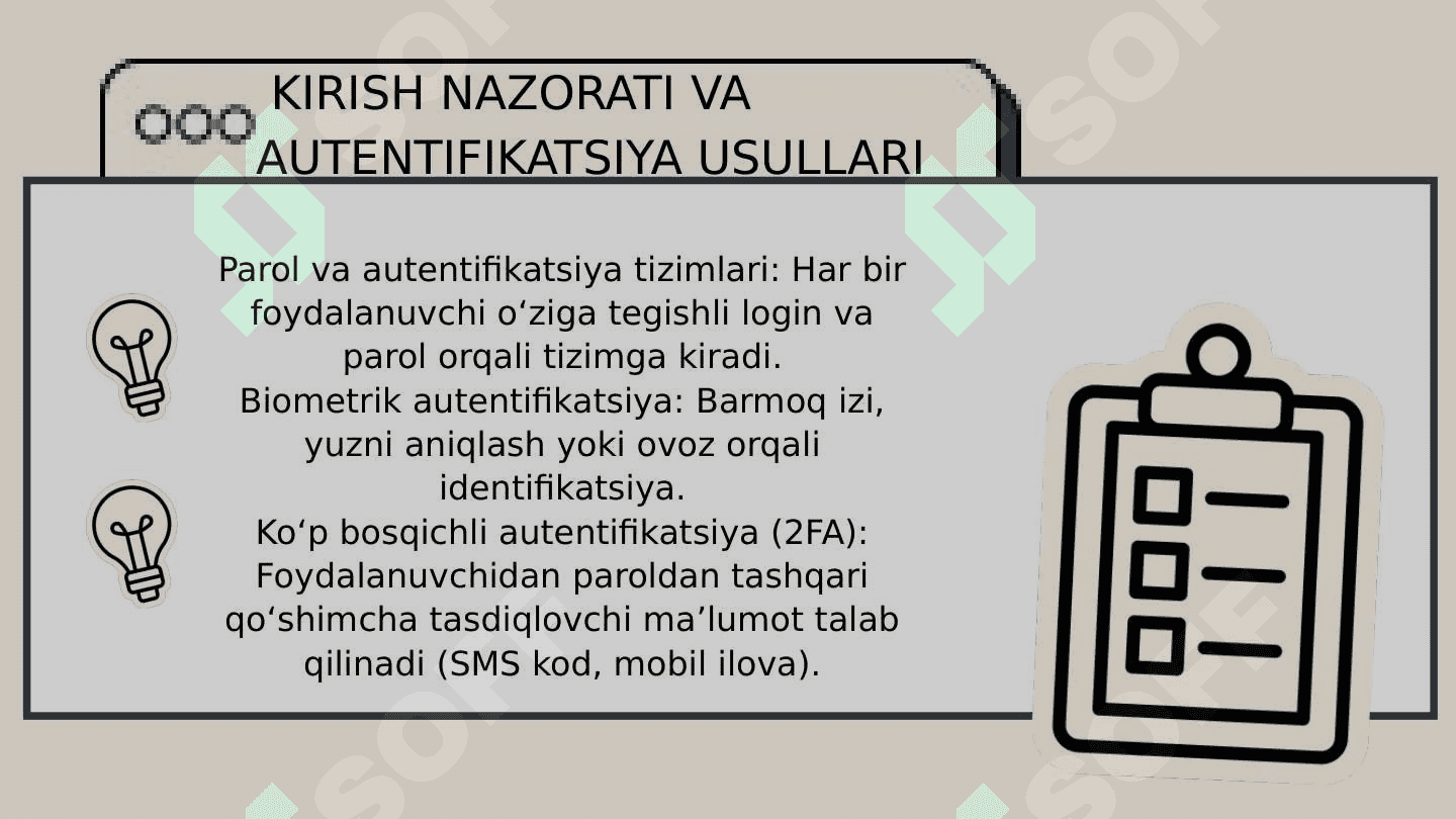 Axborot tizimlari va resurslaridan ruxsatsiz foydalanishlarni aniqlash uslubiyati 3