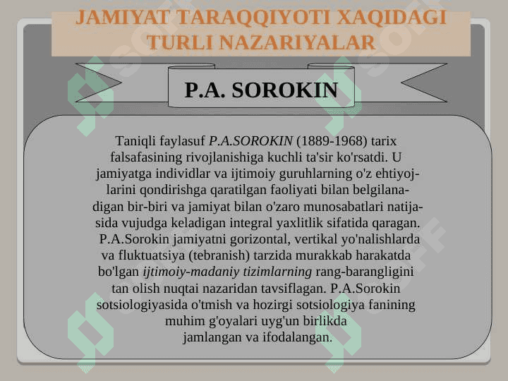 JAMIYAT VA INSON FALSAFASI 7