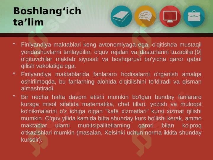 Finlyandiyada boshlang‘ich ta’lim 4