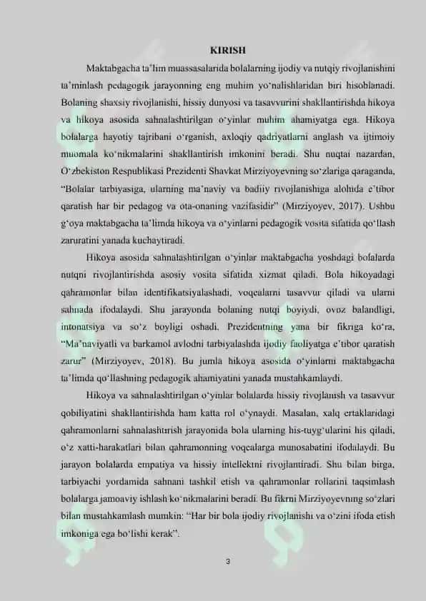 Qo'g'irchoq Teatri orqali hissiyotni uyg'otish va bolalarda ijodiy ko'nikmalarni rivojlantirish 3