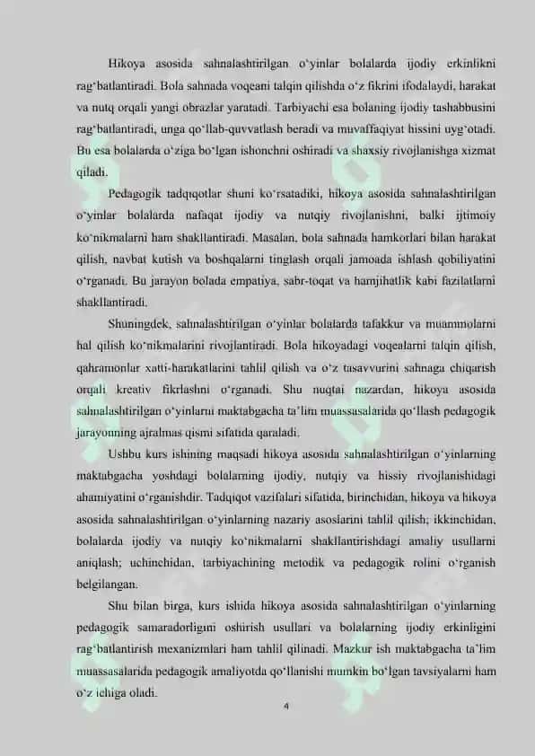 Qo'g'irchoq Teatri orqali hissiyotni uyg'otish va bolalarda ijodiy ko'nikmalarni rivojlantirish 4