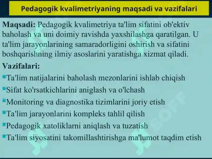 Pedagogik kvalimetriyaning mazmuni-lnternet tarmog'idan mavzuga doir axborotlar izlash va tahlil qilish. 4