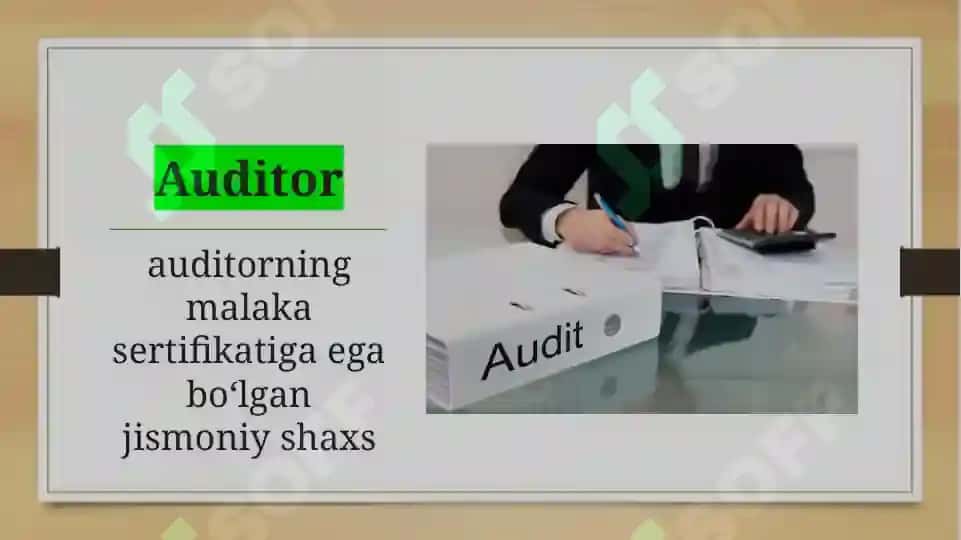 AUDITORLIK TASHKILOTINING HUQUQLARI VA MAJBURIYATLARI 4