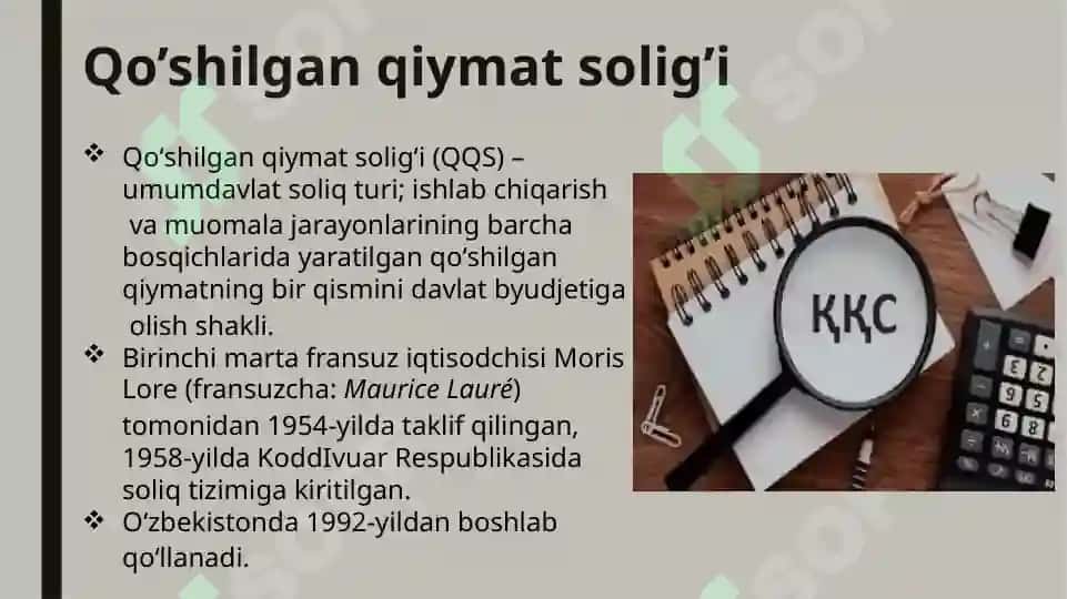 Jismoniy shaxslardan undiriladigan soliqlarga tavsif 6