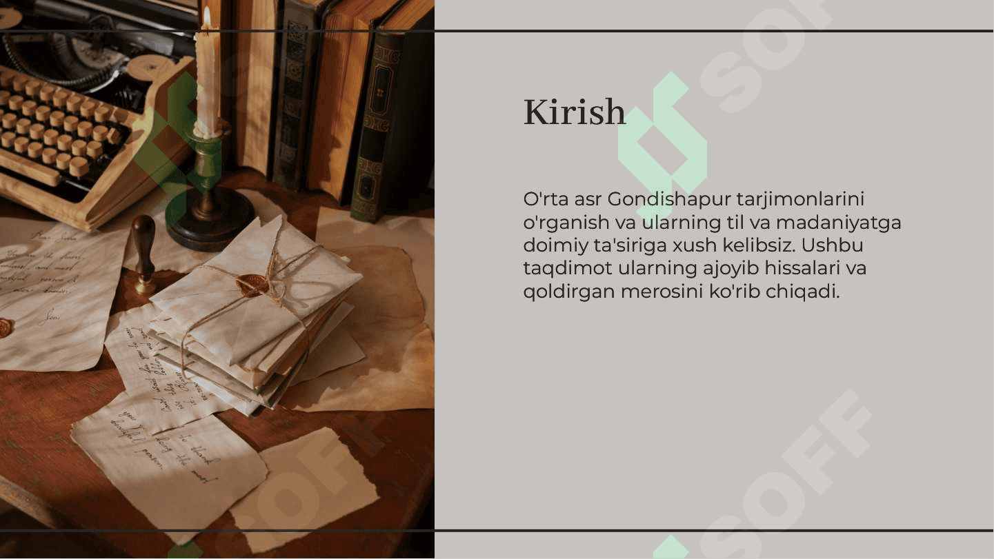 Oʻrta asr Gondishopur tarjimonlari 2