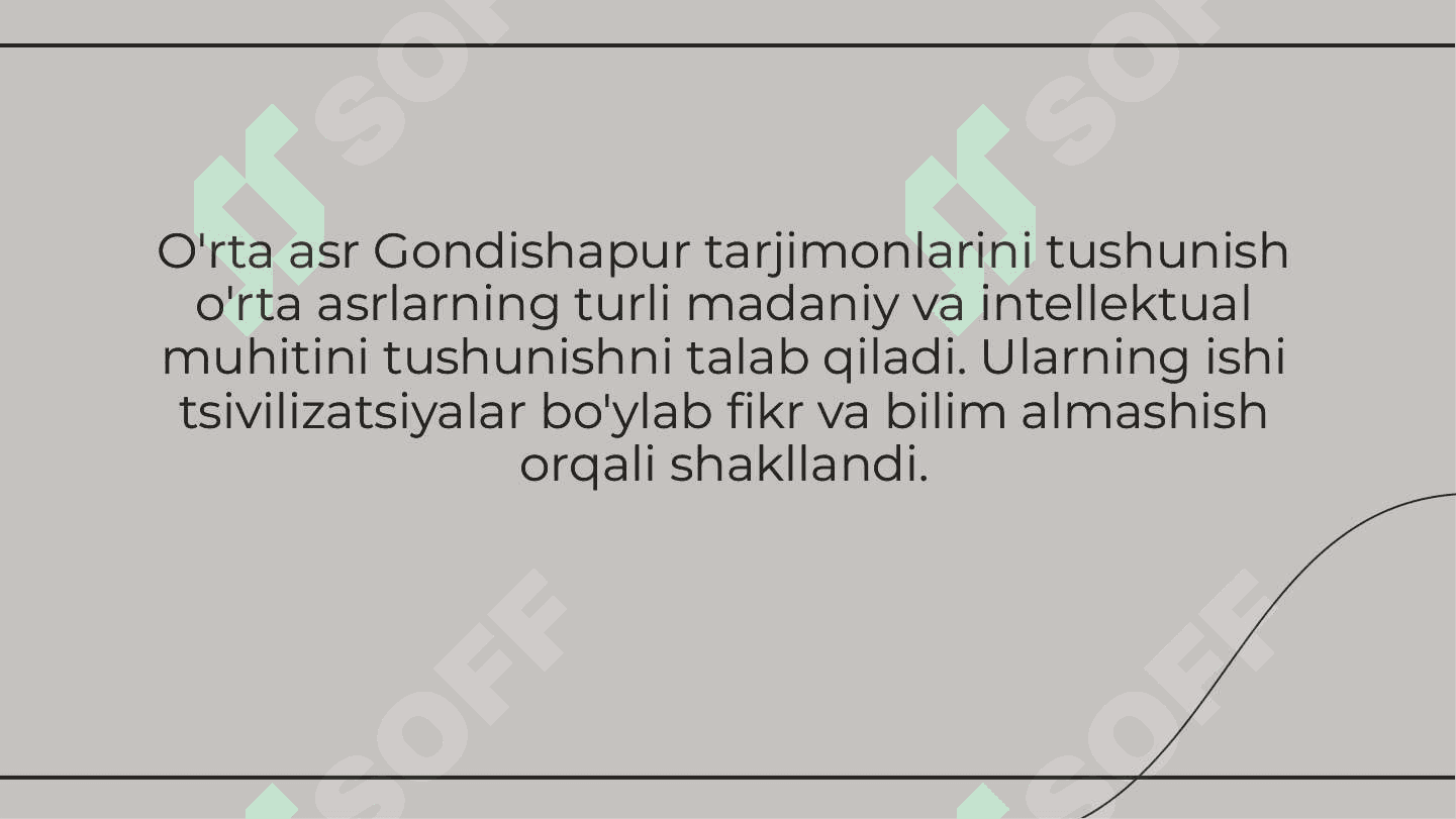 Oʻrta asr Gondishopur tarjimonlari 3