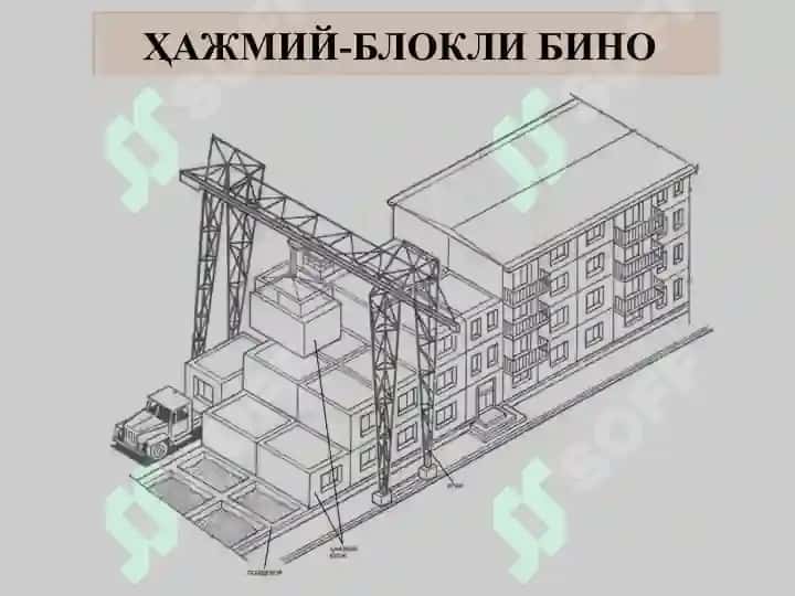 Биноларнинг конструктивечимлари ва асосий элементлари 5