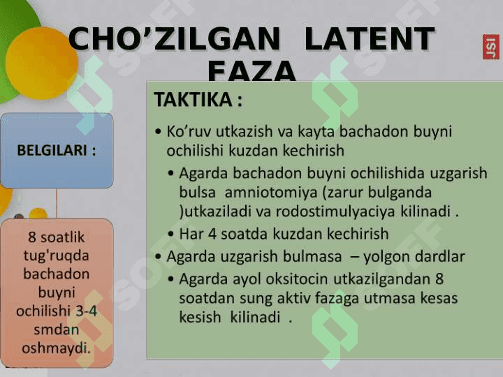Qoniqarsiz tug’ruq faoliyati.Yelkalar distostiyasi2 6