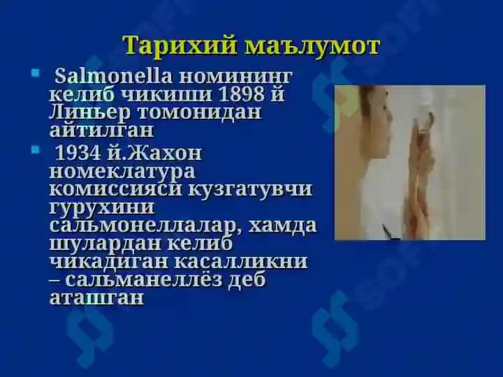 Сальмонеллез 3