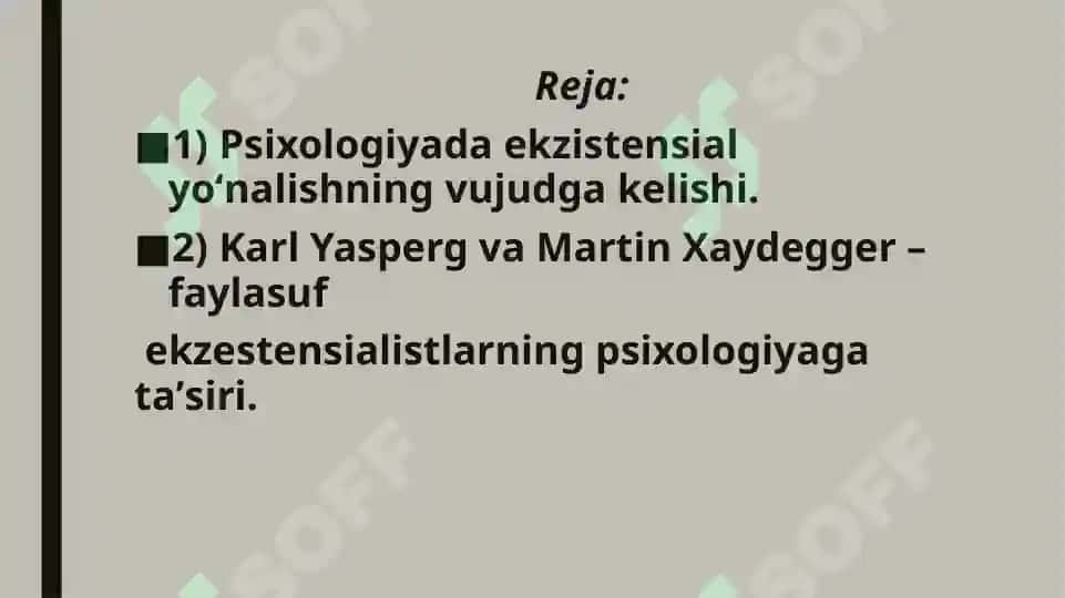 Shaxs ekzistensial psixologiyasi 2