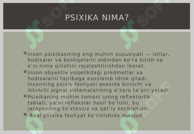 Psixikaning  filogenetik taraqqiyoti 8