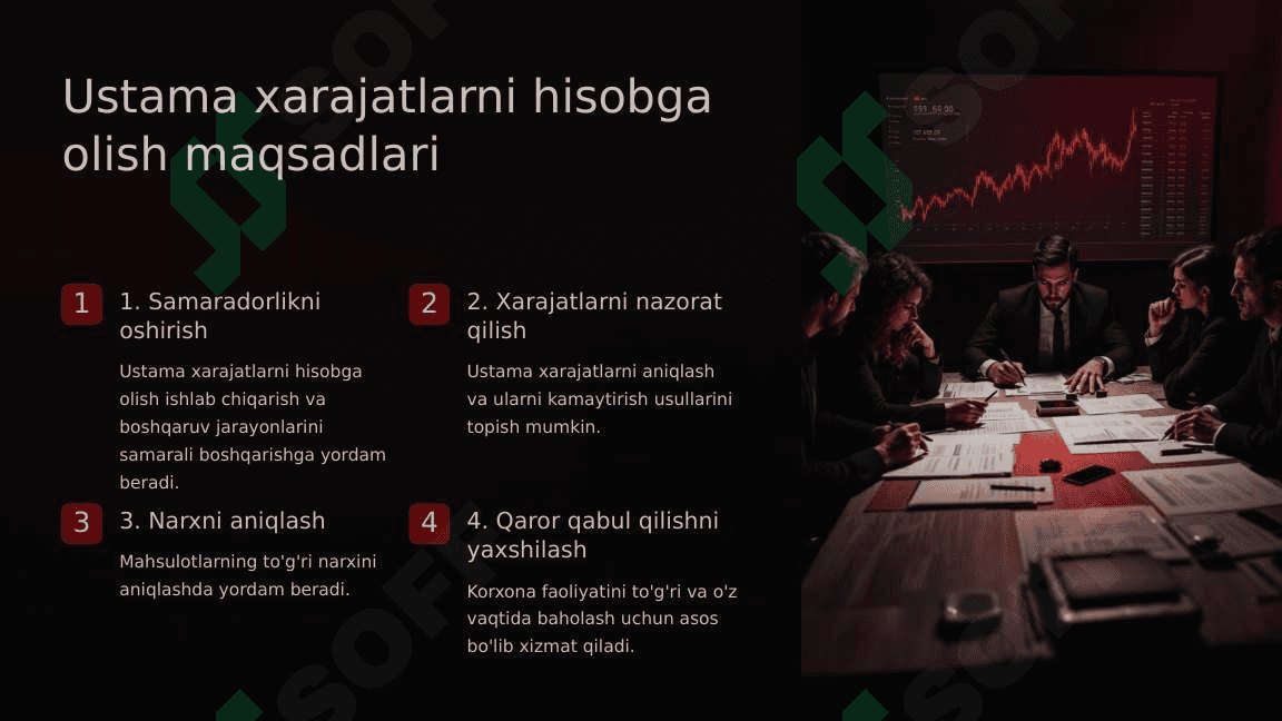 Ustama xarajatlar hisobi 5