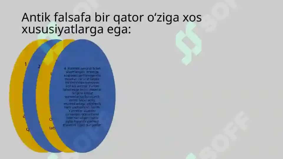 Falsafiy tafakkur taraqqiyoti bosqichlari:  G‘arb falsafasi 4