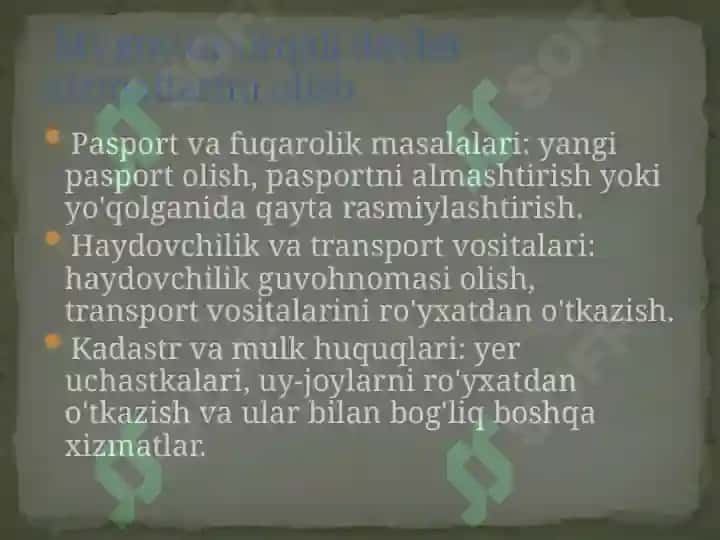 Hukumat portali (my.gov.uz) 3