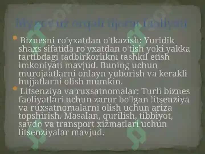 Hukumat portali (my.gov.uz) 4