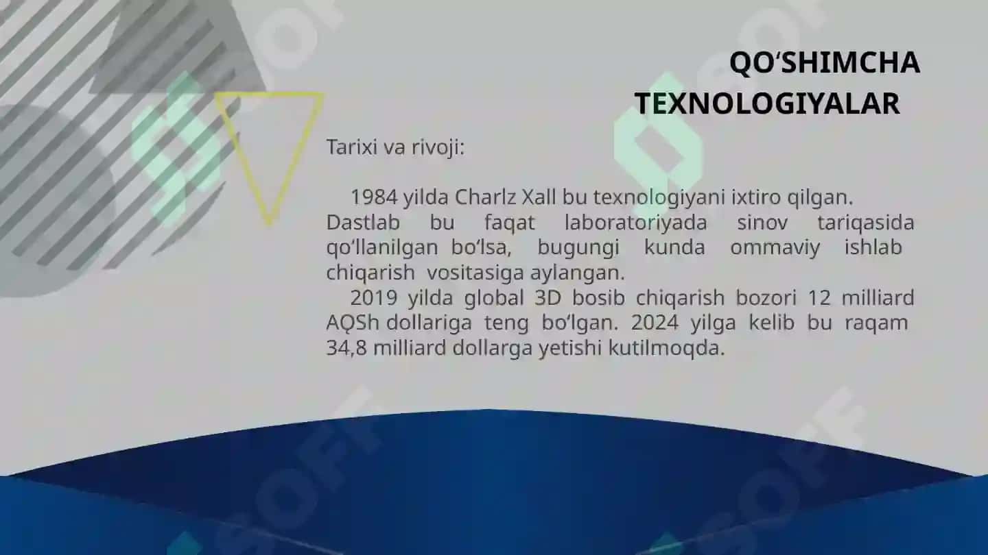QO'SHIMCHA TEXNOLOGIYALAR. RAQAMLI IQTISODIYOTDAGI SANOAT DEFORMATSIYASI 4