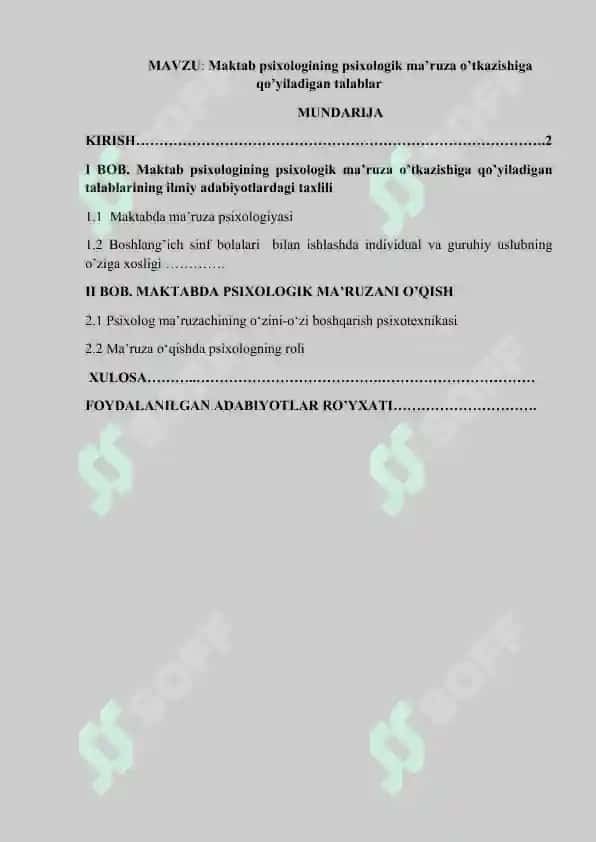 Maktab psixologining psixologik ma’ruza o’tkazishiga qo’yiladigan talablar.docx 2