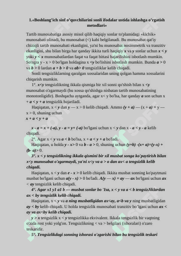 SONLI IFODLAR VA ULARNI HISOBLASH 3