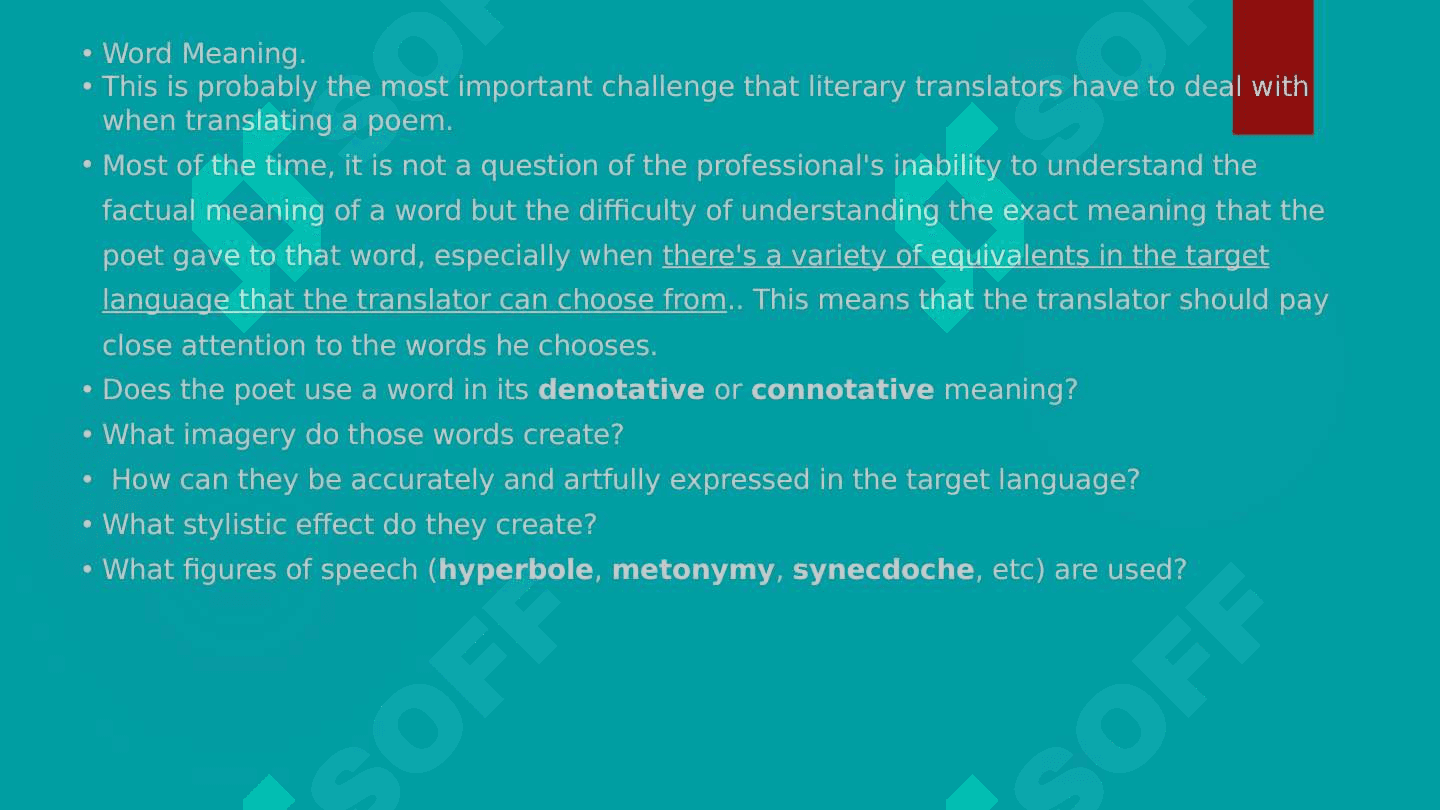 Challenges in literary translation 5