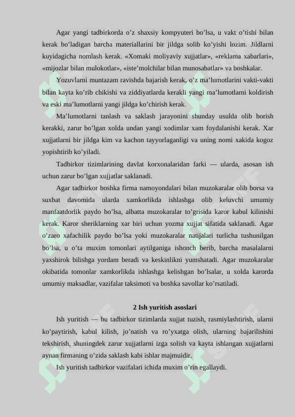 Kichik biznes xaqida ma’lumotlar yig’ish 4
