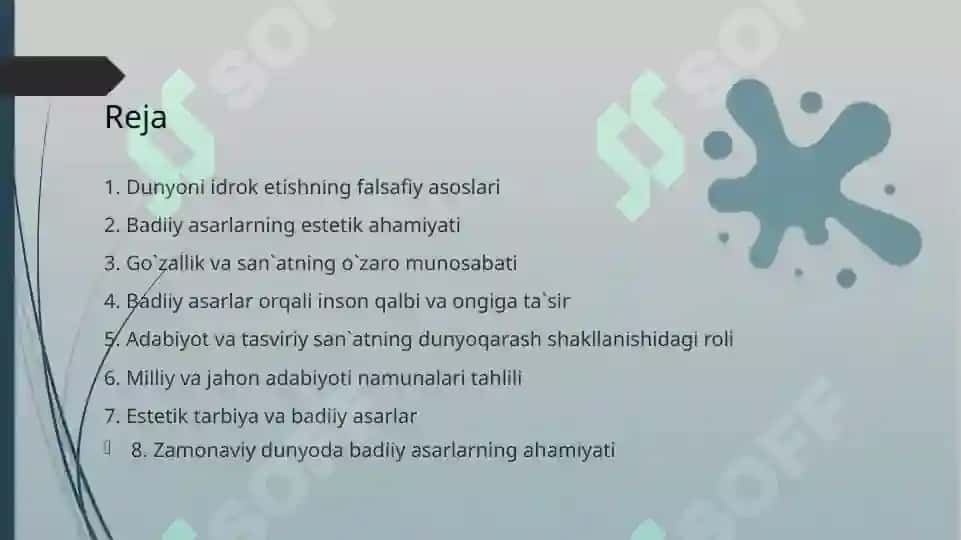 Estetik Idrok Etishning Falsafiy Asoslari 2