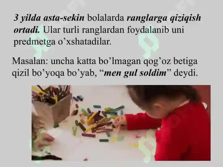 Maktabgacha taʼlim tashkilotlarida turli yosh guruhlarda Rasm chizishga o‘rgatish metodlari 8