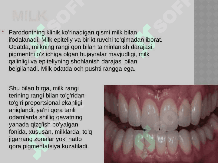 Bolalarda parodont tuzilishining anatomik va fiziologik xususiyatlari 7