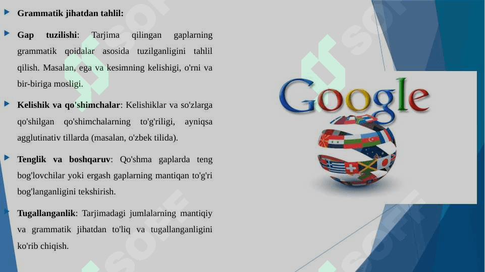 Google translate tarjimasini leksik va grammatik jihatdan analiz qilish 4