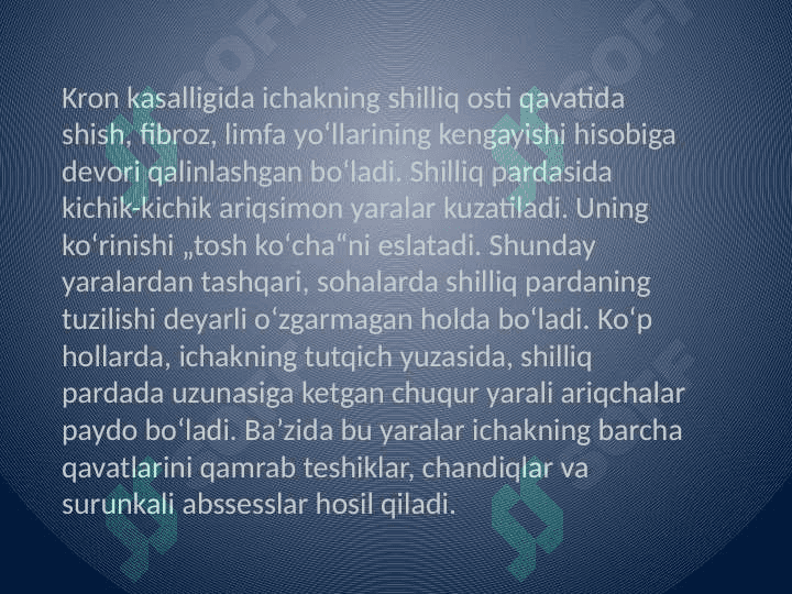 Kron kasalligi 4
