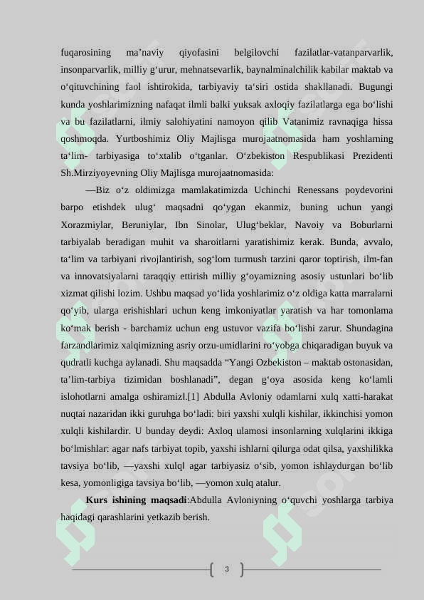 kurs ishi 3
