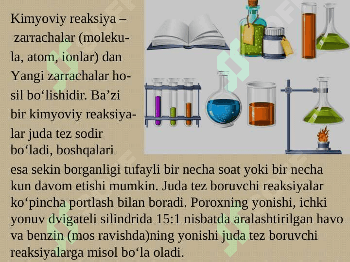 Kimyoviy reaksiya tezligi 3