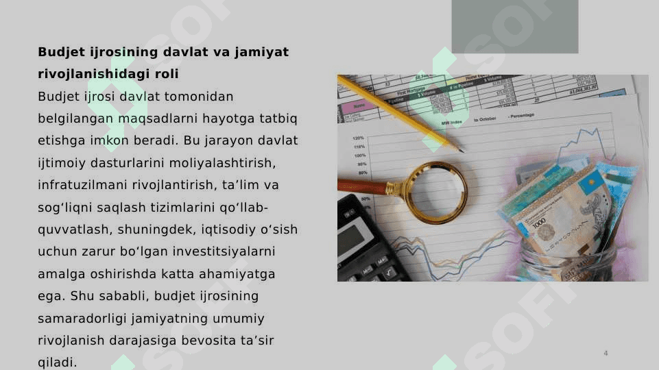 Davlat budjeti ijrosi to‘g‘risidagi hisobotni tayyorlash va taqdim qilish tartibi 4