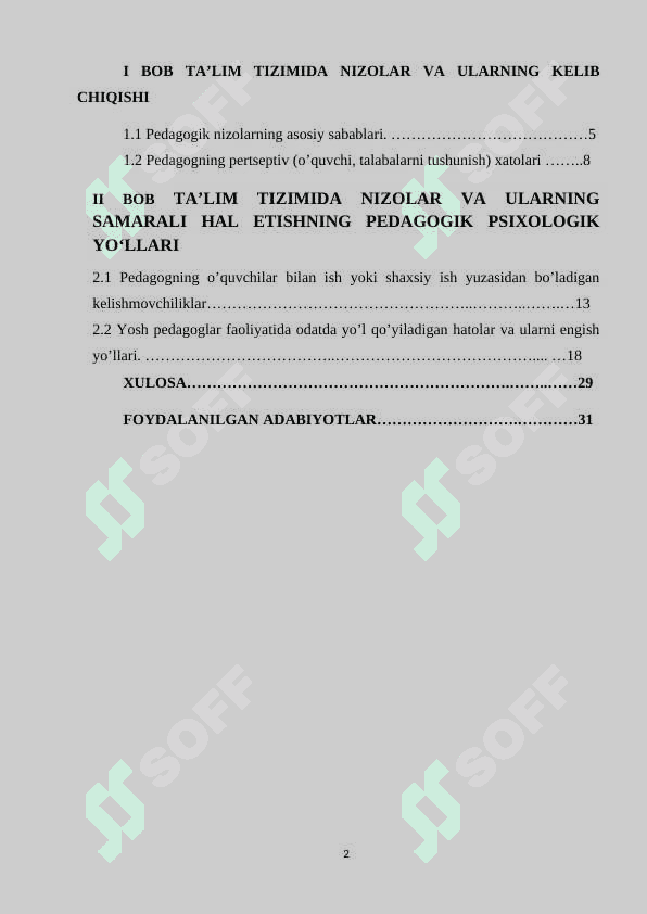 TAʼLIM TIZIMIDA NIZOLAR VA ULARNING SAMARALI HAL ETISHNING PEDAGOGIK PSIXOLOGIK YOʻLLARI 2